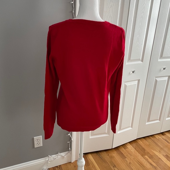 NWOT Laura Scott Merry Christmas Sweater - Picture 4 of 4